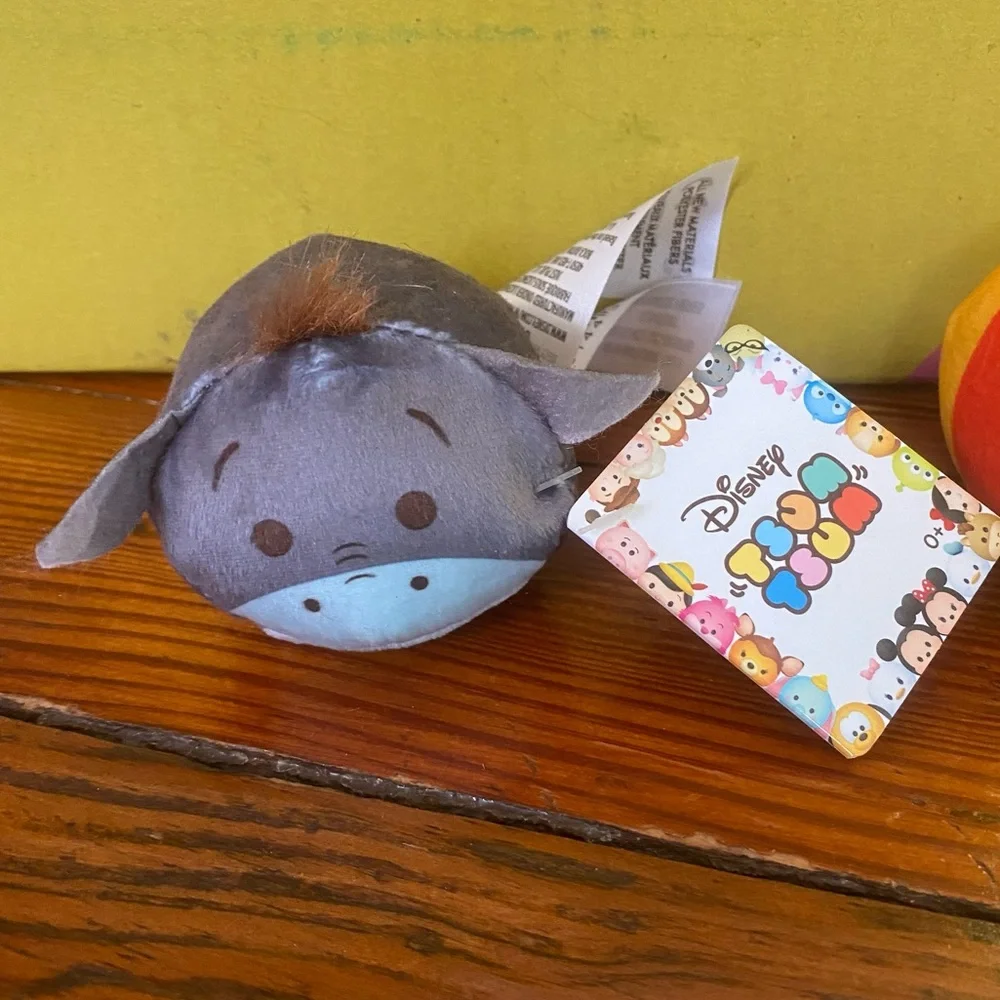Disney Tsum Tsum Eeyore & Winnie the Pooh Minis NWT